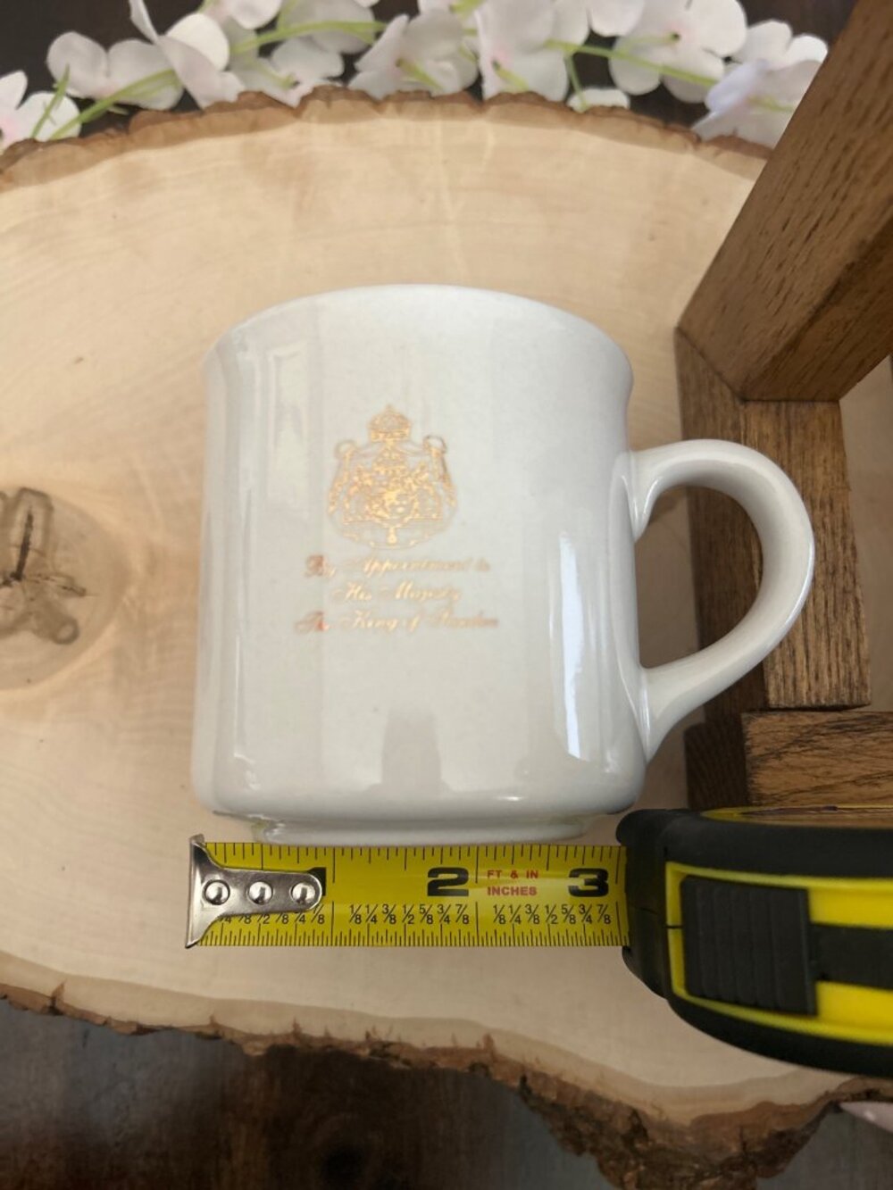 Gevalia Kaffe White Ceramic Mug By Appointment To The King Of Sweden - Picture 8 of 10
